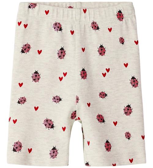 Name It Cykelshorts - Bomuld/Modal - NmfHaline - Peyote Melange