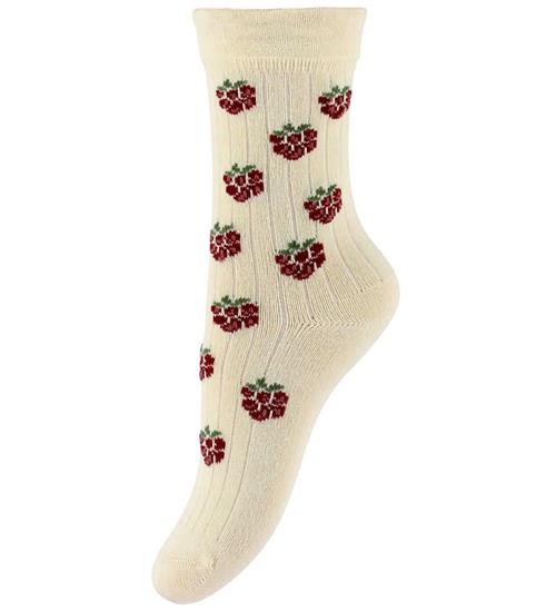 Se Minipop Strømper - Rib - Bambus - Blackberry hos KidsWorld