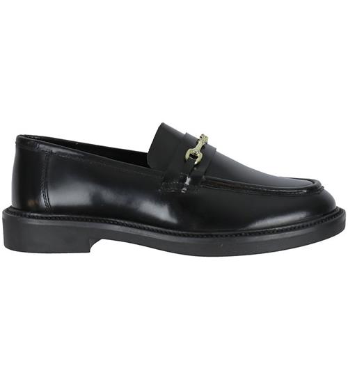 Se Steve Madden Sko - Huddles Loafer - Black Leather hos KidsWorld
