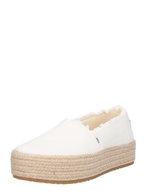 TOMS Espadrillaer 'Valencia'  hvid