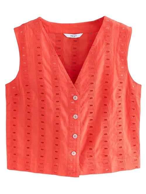 Next Vest  orangerød
