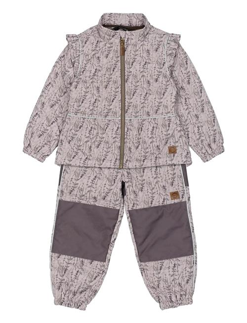 mikk-line | Thermal+ Frill Set Aop | 98