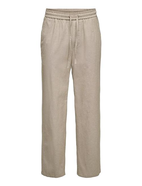 Se ONLY & SONS | Onssinus Loose 0007 Cot Lin Pant Noos | XXL hos Booztlet