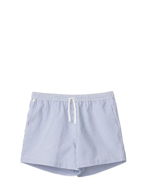 Lexington Clothing | Striped Seersucker Swim Trunks | XXL