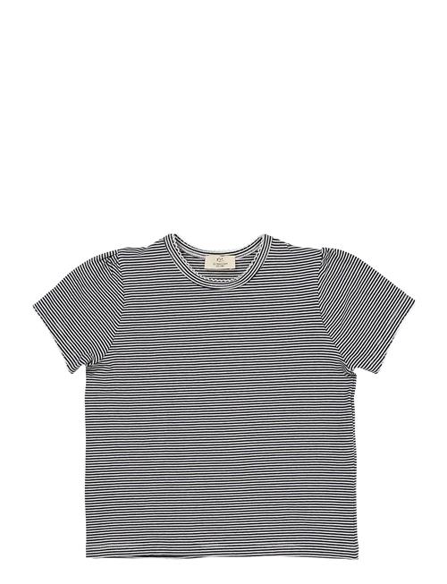 Copenhagen Colors | Striped T-Shirt W. Ruffle Sleeves | 146