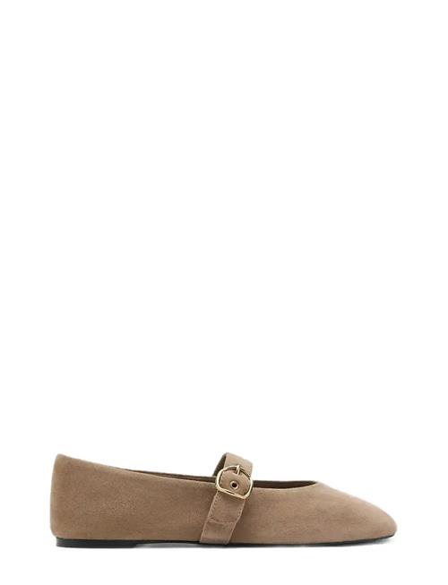Mango | Suede Leather Ballet Flats | 36