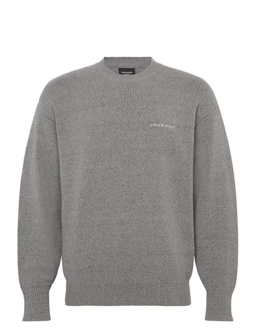 Lyle & Scott | Script Knitted Crew Neck | XXL