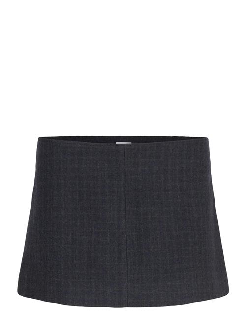 Hope | Petite Skirt Grey Blue Check-38 | 34