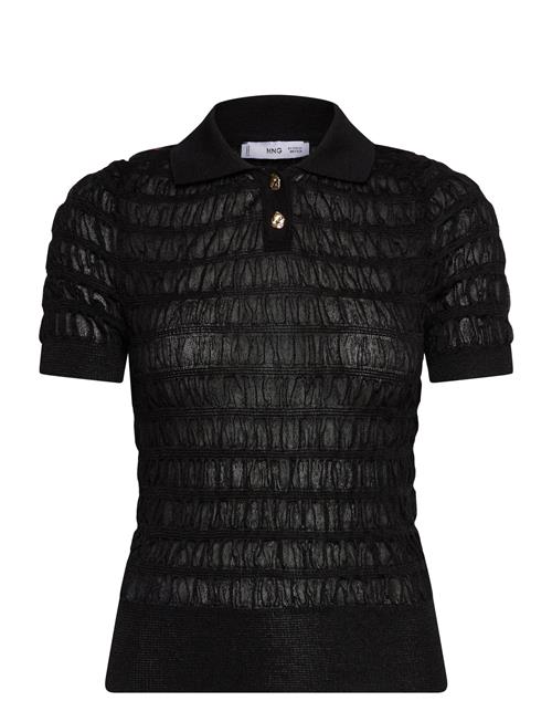 Mango | Polo-Neck Textured Sweater | M