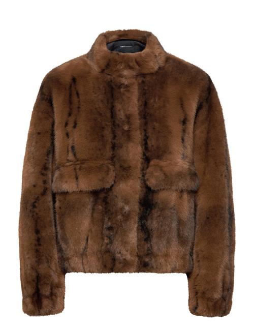 Mango | Faux-Fur Jacket With Pockets | L