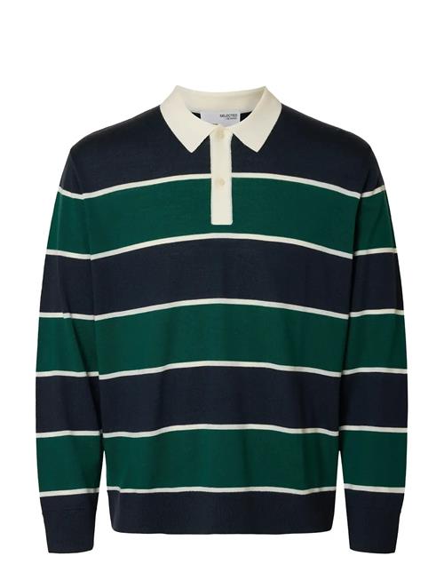 Selected | Slhtray Ls Knit Merino Relaxed Polo | M