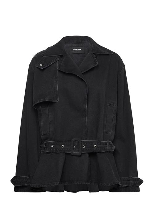 ROTATE | Denim Biker Jacket | 38