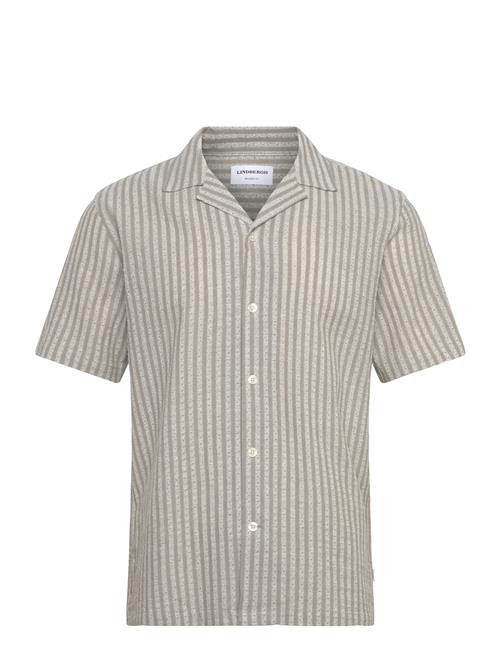 Se Lindbergh | Cotton Structure Shirt S/S | L hos Booztlet
