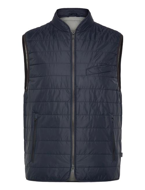 Lindbergh Black | Light Padded Zip Through Vest | M