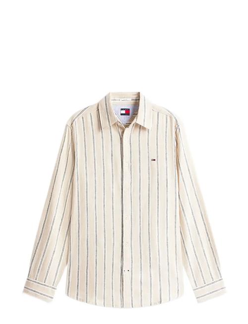 Tommy Jeans | Tjm Reg Linen Mx Strp Shirt Ext | XL