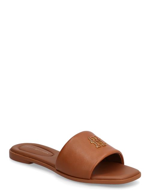 Tommy Hilfiger | Th Logo Hardware Leather Mule | 38