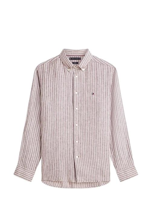 Tommy Hilfiger | Linen Bengal Stripe Rf Shirt | S