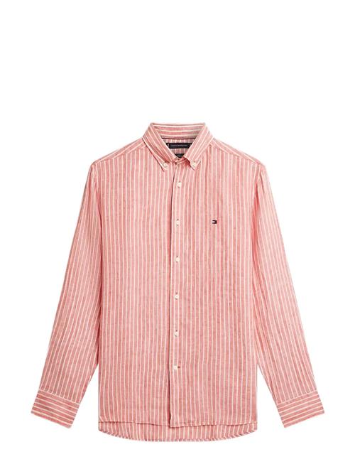 Tommy Hilfiger | Linen Bengal Stripe Rf Shirt | M