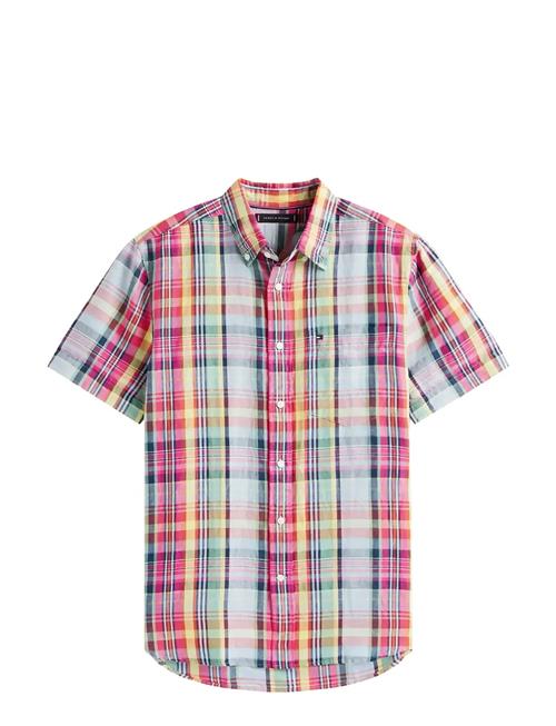 Tommy Hilfiger | Linen Blend Madras Ss Shirt | XL