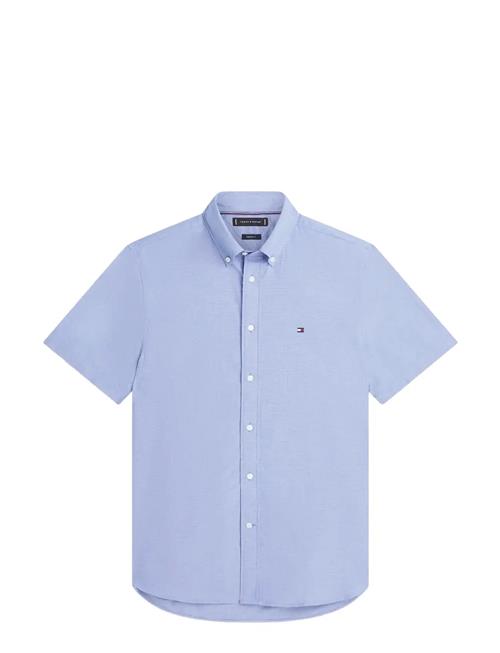 Tommy Hilfiger | Flex Poplin Houndstooth Ss Shirt | XL