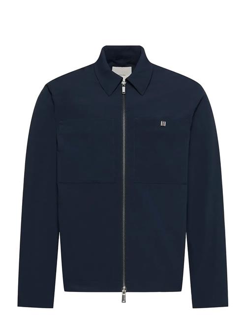 Calvin Klein | Ls Seersucker Blouson Jacket | M