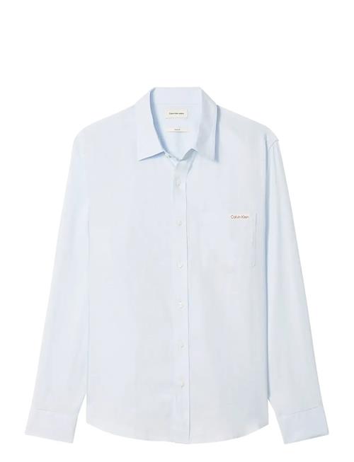 Calvin Klein Jeans | Ls Solid Casual Linen Classic Sh | XS