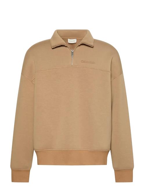 Calvin Klein | Ls Spacer Mock Neck Qtr Zip | S