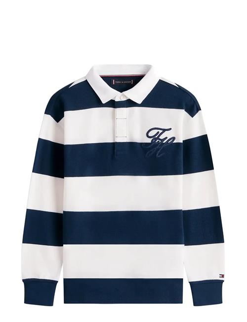 Tommy Hilfiger | Th Script Graphic Rugby Polo Ls | 164