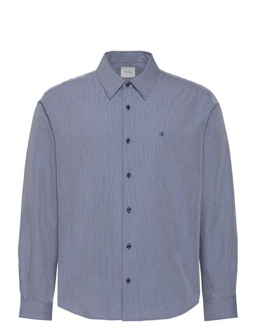 Se Calvin Klein | Ls Yd Stripe Seersucker Classic | S hos Booztlet