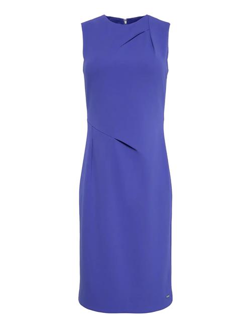 Calvin Klein | Scuba Crepe Sl Knee Length Dress | M