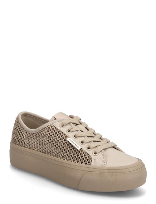 Calvin Klein | Vulc Flatf Lace Up Lin Mesh | 38