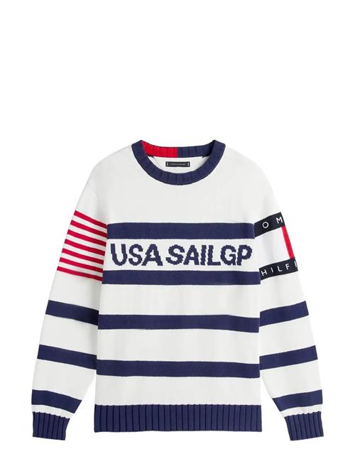Tommy Hilfiger | Us Sailgp Marine Stripe Crewneck | L