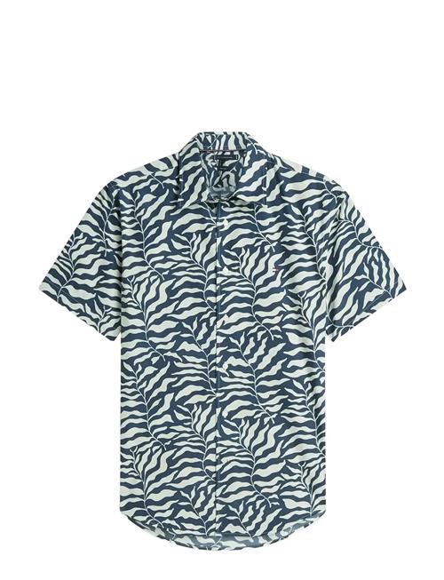 Tommy Hilfiger | Papertouch Palm Ss Rf Shirt | XXL