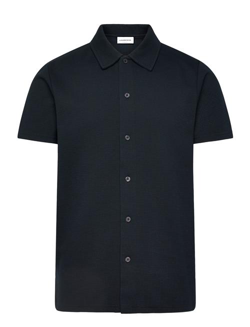 Lindbergh | Waffle Short Sleeve Shirt | L