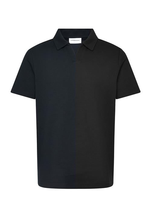 Lindbergh | Waffle Polo Split Neck | XXL