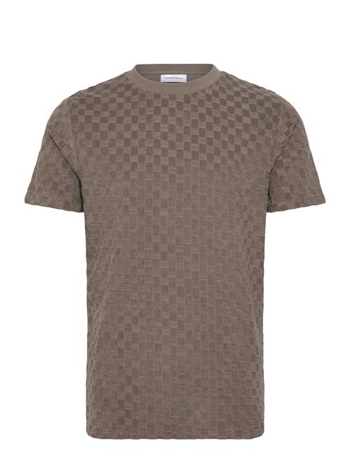 Lindbergh | Checkered Towel O-Neck Tee S/S | XL