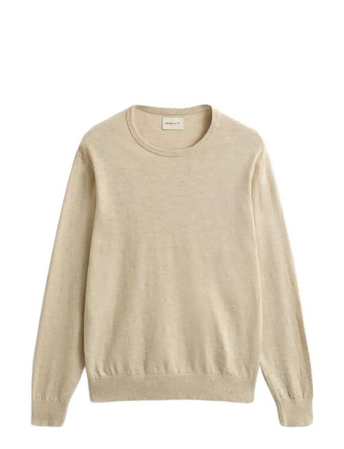 GANT | Slub Cotton Linen C-Neck | M