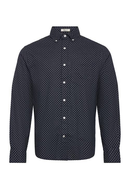 GANT | Reg Cotton Linen Print Shirt | S