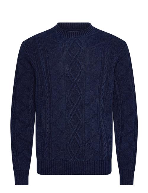 GANT | Indigo Cable C-Neck | S