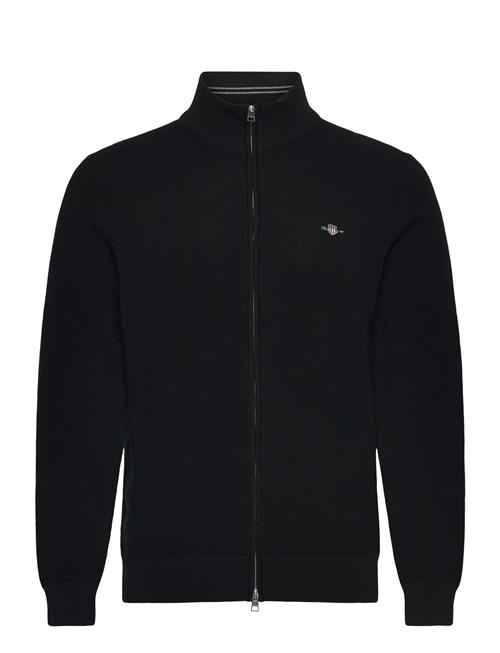 GANT | Waffle Knit Zip Cardigan | S
