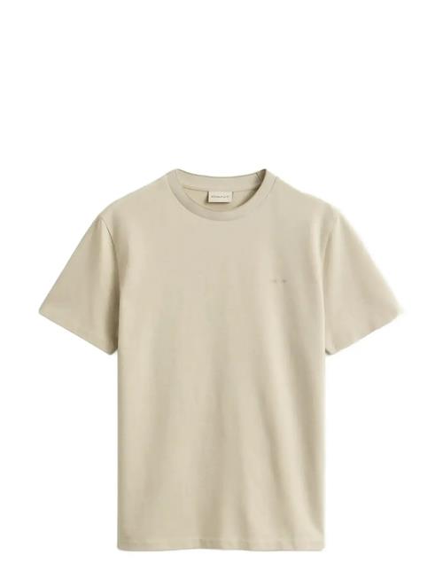 GANT | 2 Tone Pique Ss Tshirt | XXXL