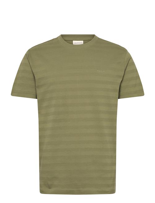 GANT | Texture Stripe Ss Tshirt | M