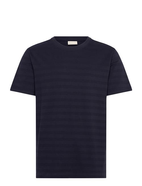 GANT | Texture Stripe Ss Tshirt | M