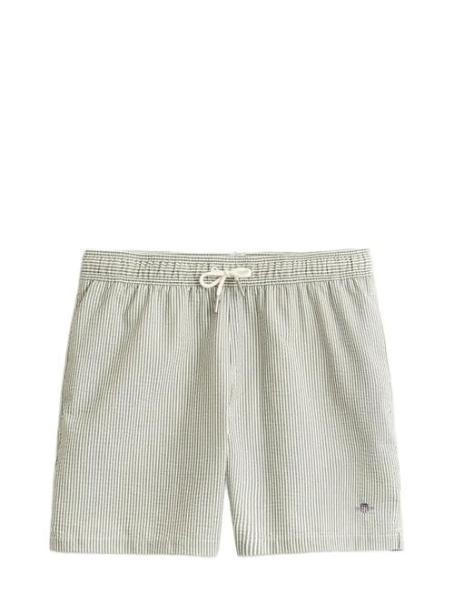 GANT | Striped Seersucker Swim Shorts | XXXL