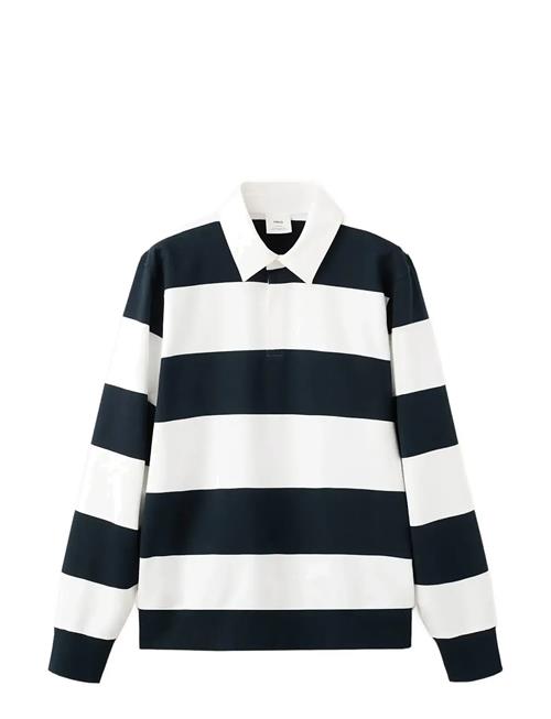 Mango | Striped Polo Sweatshirt In 100 Cotton | S