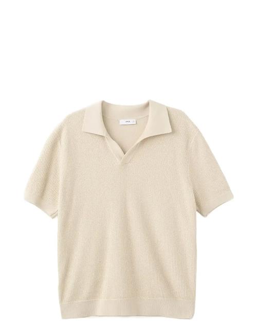 Mango | 100 Cotton Knitted Polo Structure | L