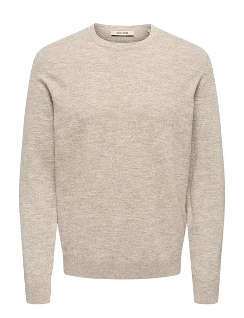 ONLY & SONS | Onstim Reg Ls Linen Crew Knit Noos | L