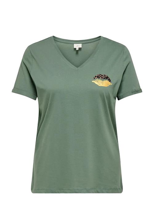 ONLY Carmakoma | Carbea Ss V-Neck Tee Jrs | 54