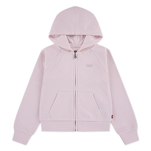 Levi's Meet And Greet Hættetrøje Med Lynlås Crystal Pink  Crystal Pink 4 Y  Lyserød  4 år  kvinde