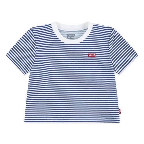 Levi's Mini Batwing Striped T-shirt True Navy  True Navy 9 months  Blå  9 måneder  kvinde